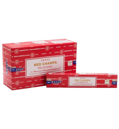 Nag Champa Wierook Satya Red Champa (15 gr)
