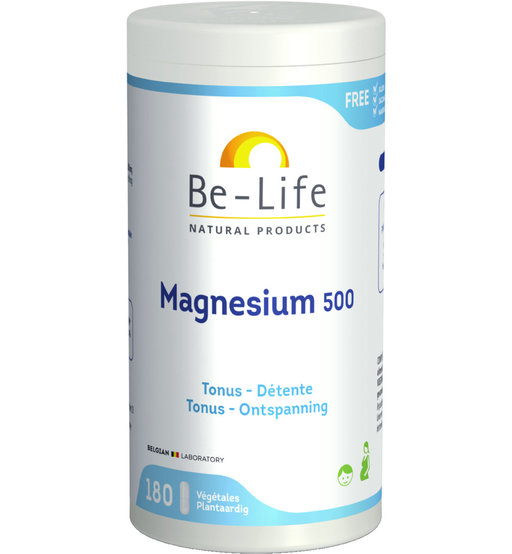 Be-Life Magnesium 500 (180 softgels)