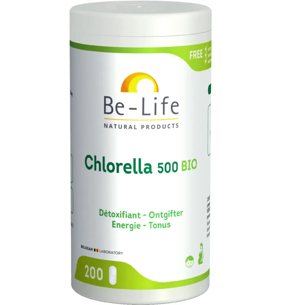 Be-Life Chlorella 500 bio (200 tabletten)