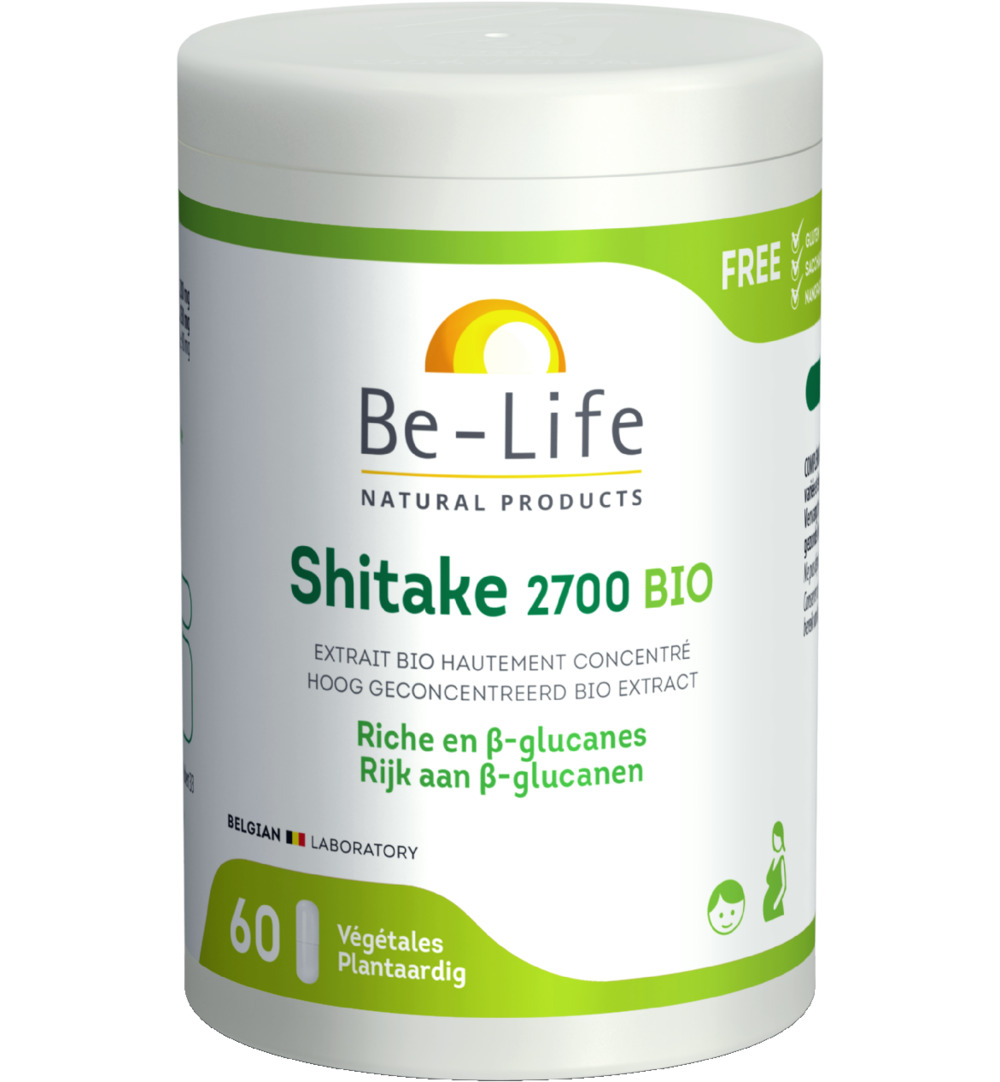 Be-Life Shitake 2700 bio (60 softgels)