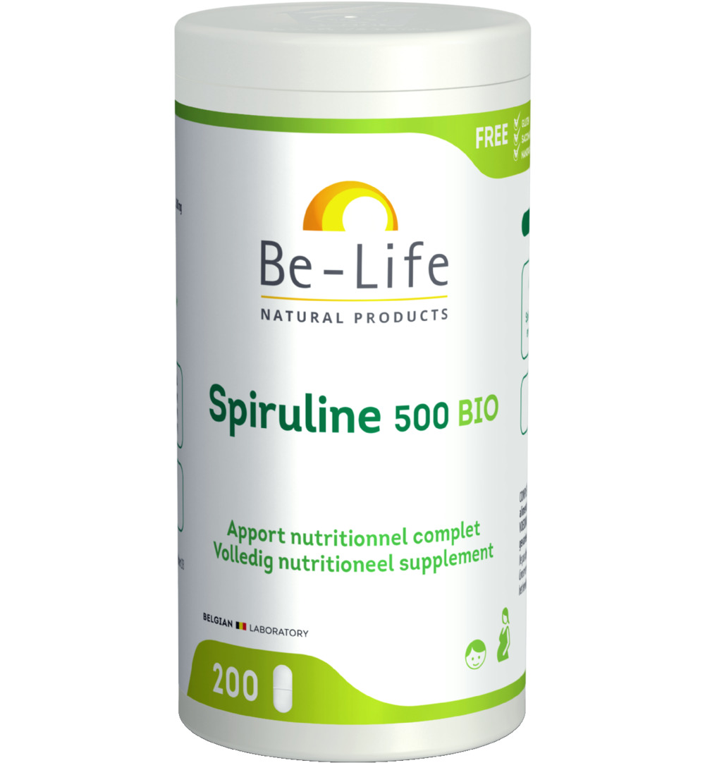 Be-Life Spiruline 500 bio (200 tabletten)