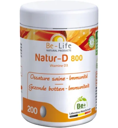 Be-Life Natur-D 800 (200 capsules)