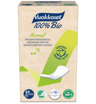 Vuokko set Bio Inlegkruisjes normaal (26 stuks)