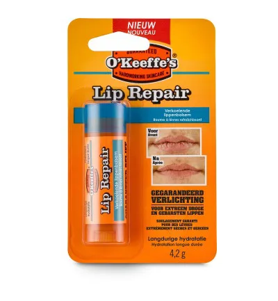 O'Keeffe's Lip repair verkoelende lippenbalsem (4,2 gr)