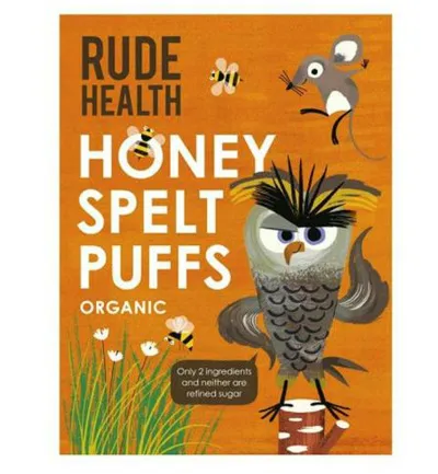 Rude Health Honey Spelt Puffs Bio (175 gr)