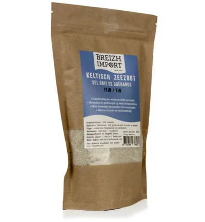 Breizh Import Fijn Keltisch Zeezout (400 gr)
