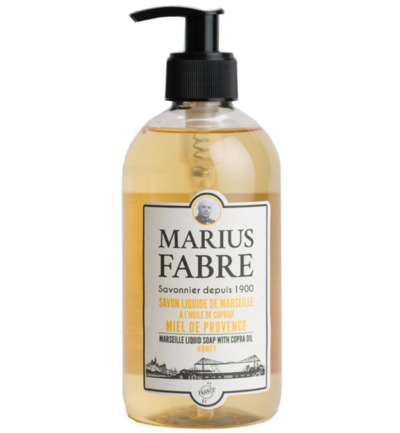 Marius Fabre Zeep honing met pomp (400 ml)