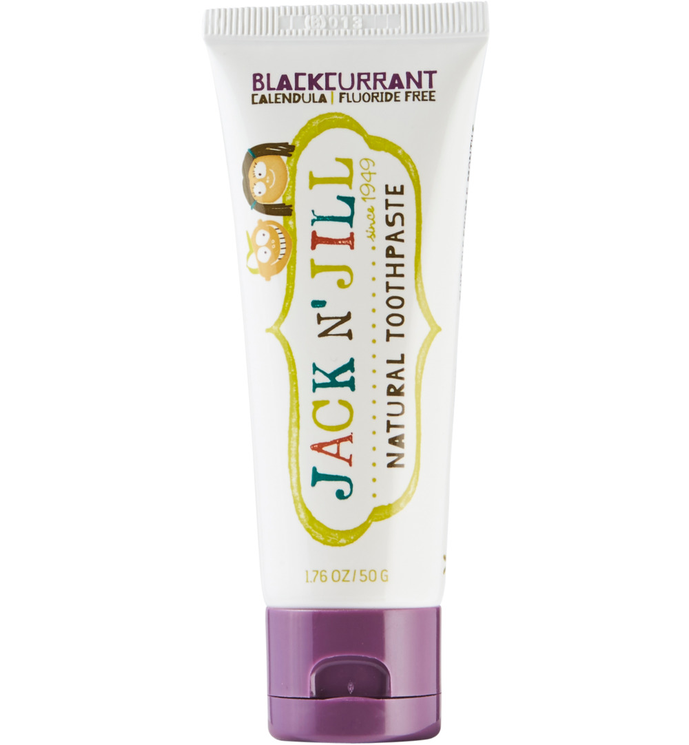 Jack n' Jill Natural toothpaste blackcurrant (50 gr)