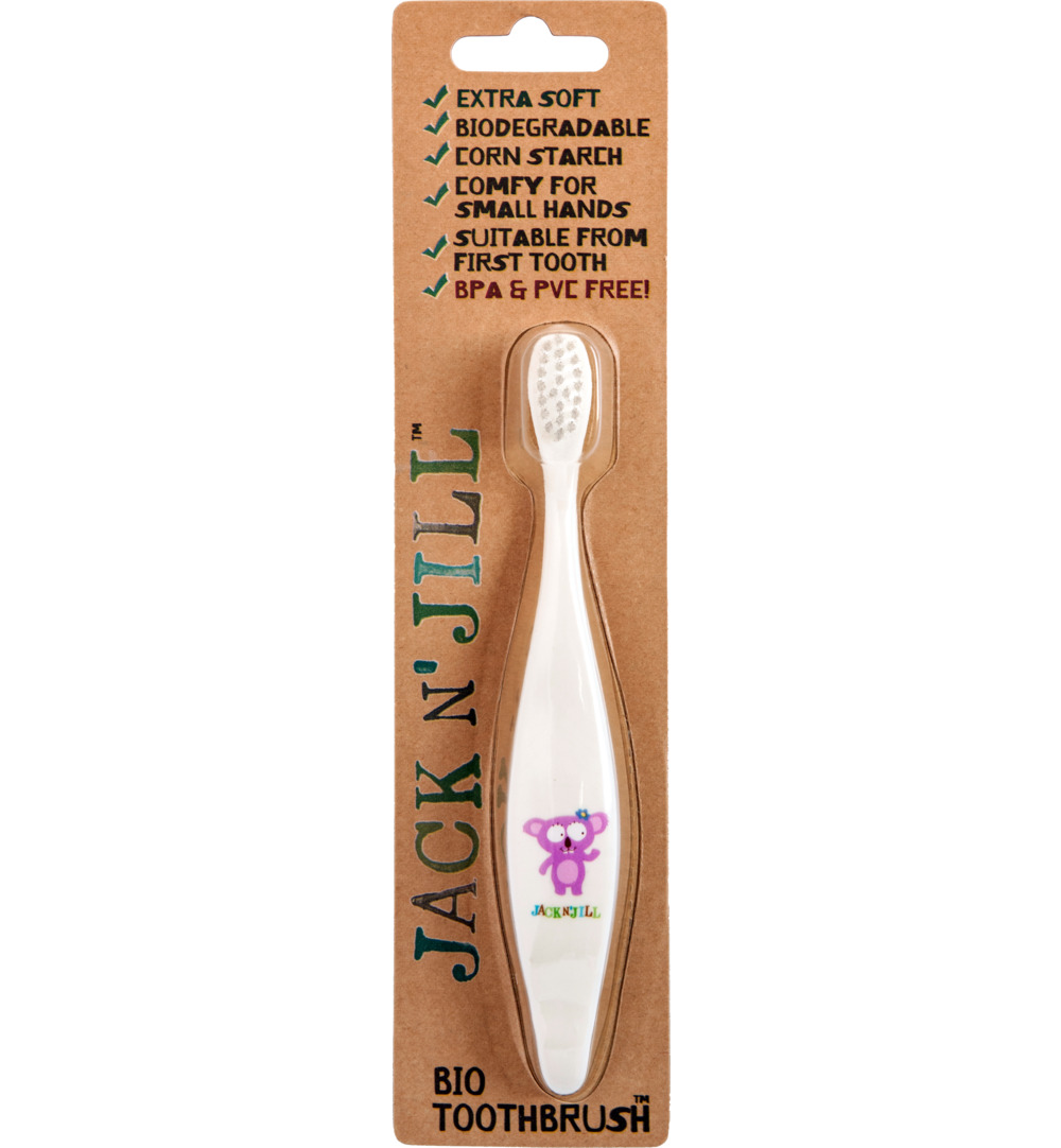 Jack n' Jill Bio toothbrush koala extra soft (1 stuk)