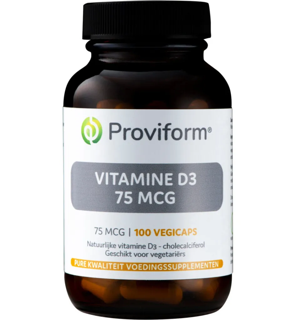 Proviform Vitamine D3 75Mcg (100 vega capsules)
