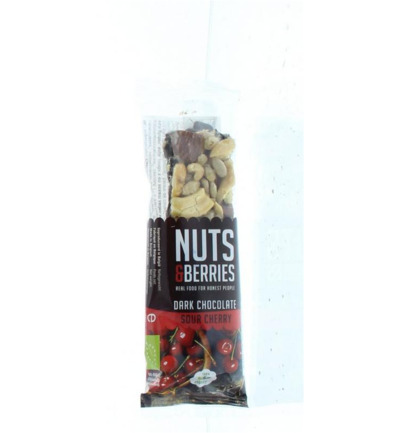 Nuts & Berries Choco Sour Cherry Bio (40 gr)