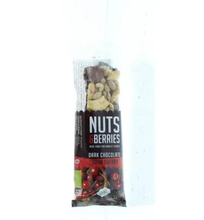 Nuts & Berries Choco Sour Cherry Bio (40 gr)