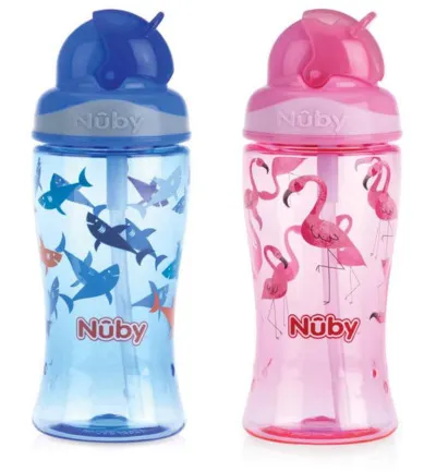 Nuby Flip it beker 360ml 3+ jaar (1 stuk)