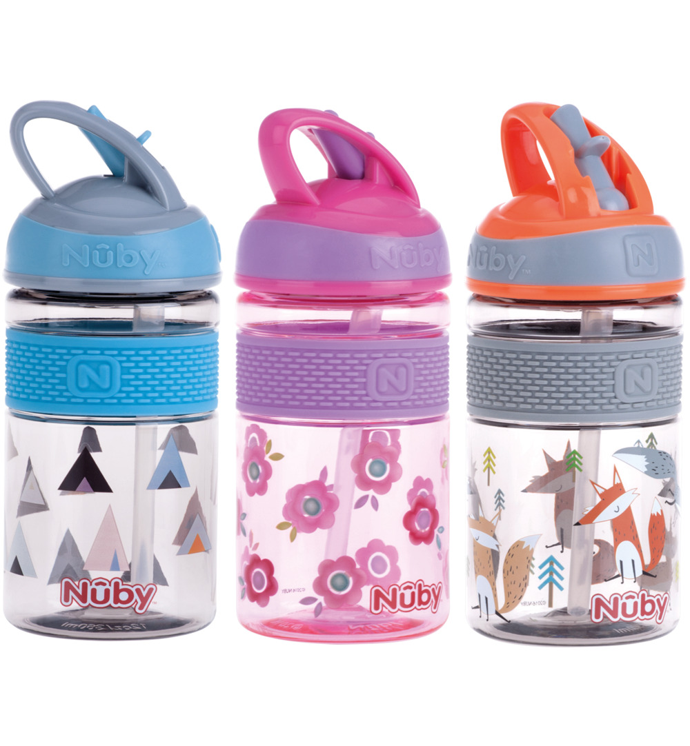 Nuby 2-in-1 Beker tuit hard 360ml 3 jaar (1 stuk)