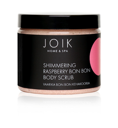 Joik Bodyscrub shimmering raspberry bon bon (210 gr)