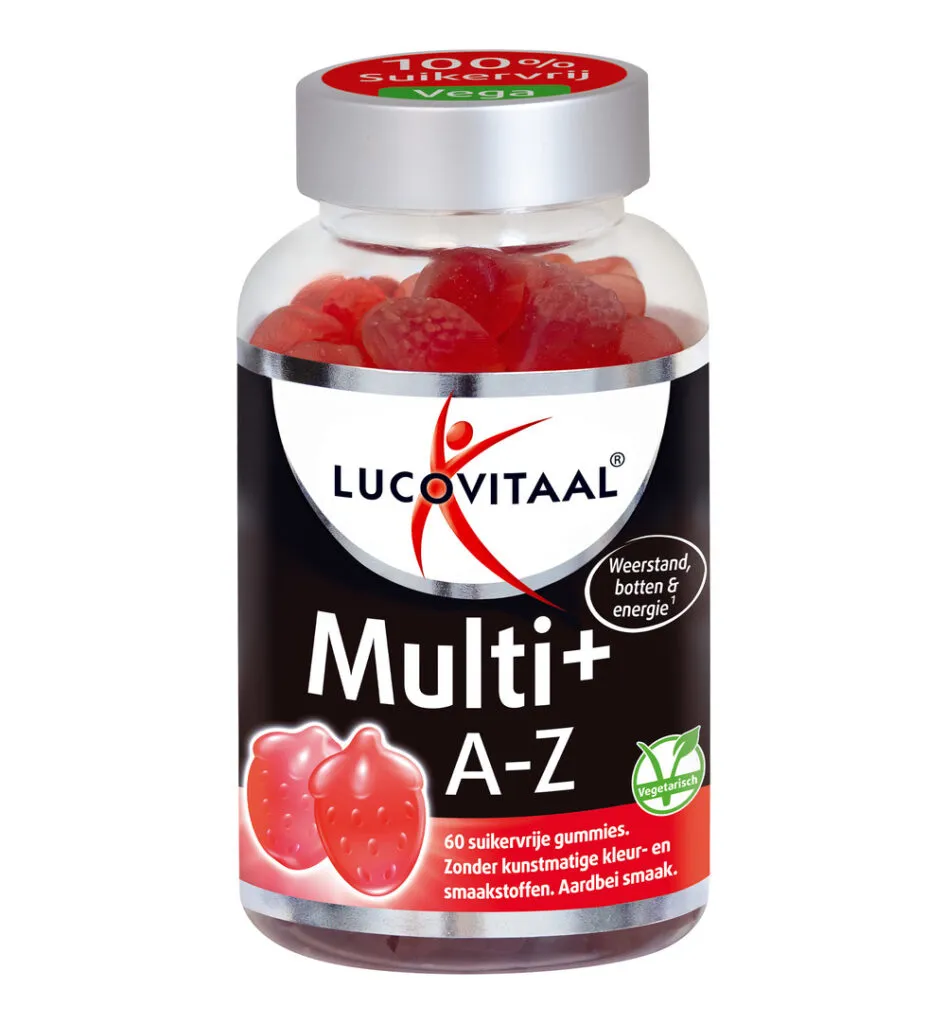 Lucovitaal Multi+ A-Z  (60 gummies)