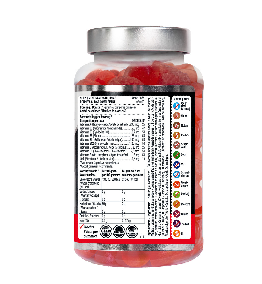 Lucovitaal Multi+ A-Z  (60 gummies)