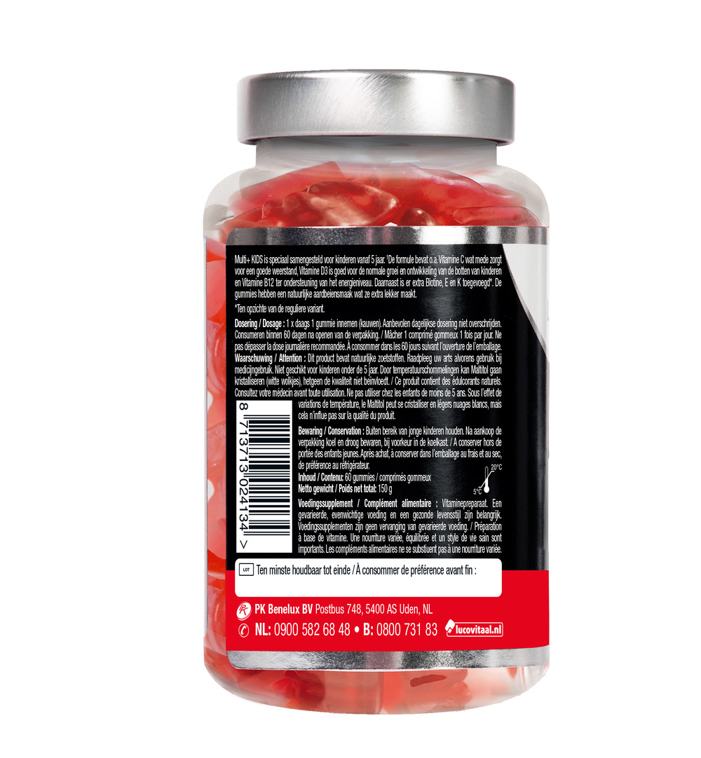Lucovitaal Multi+ Kids (60 gummies) - image 2