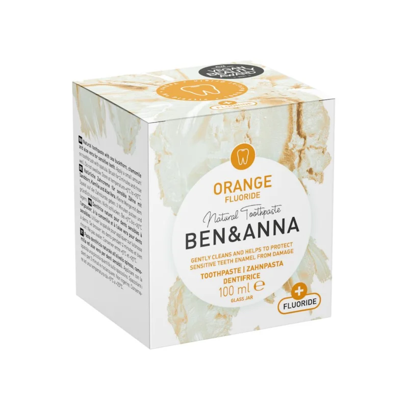 Ben & Anna Tandpasta Orange Fluoride (100 gr)