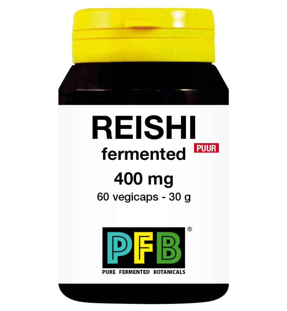 Snp Reishi fermented 400mg puur (60 vega capsules)