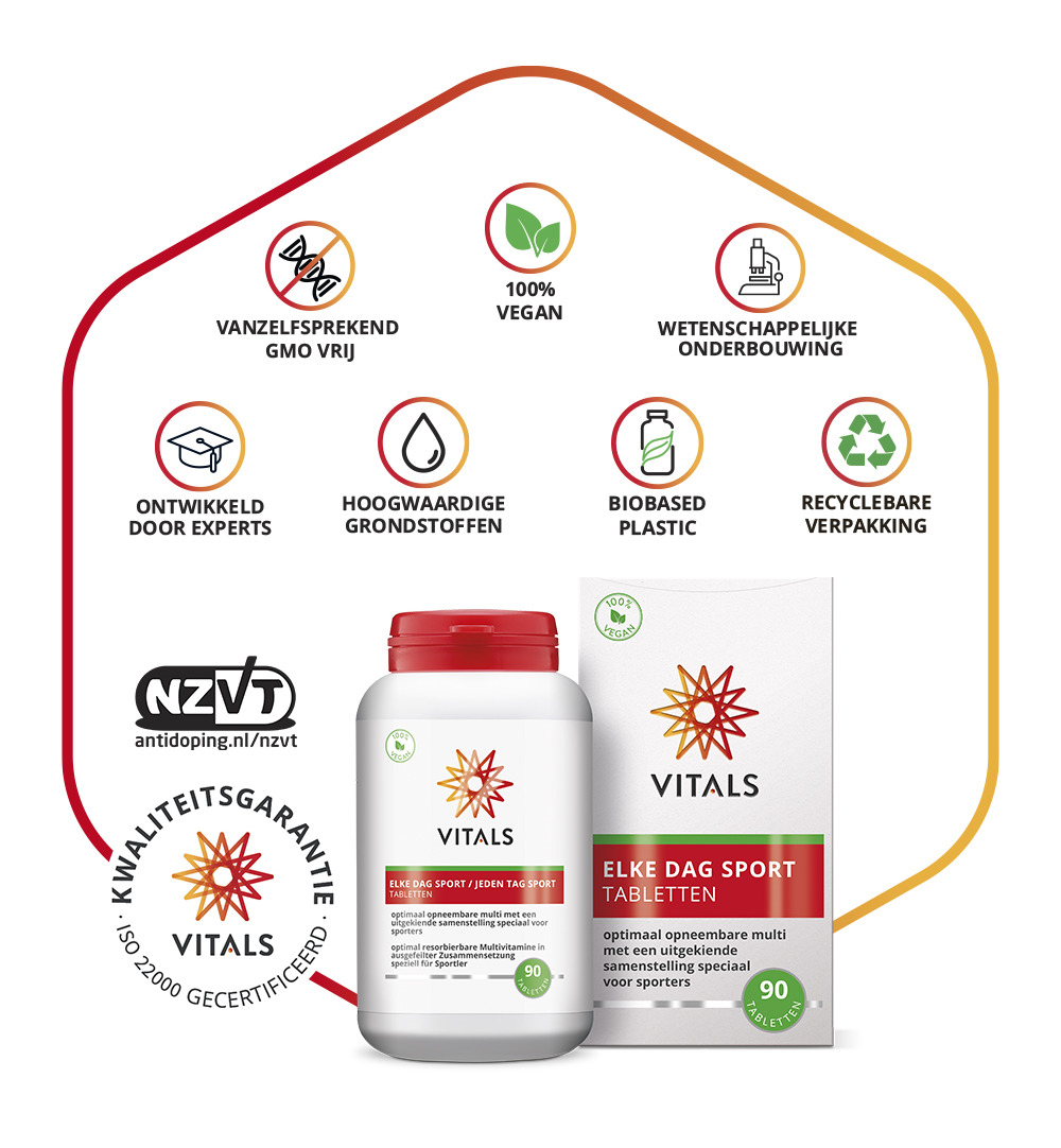 Vitals Elke dag sport (90 tabletten) - image 5