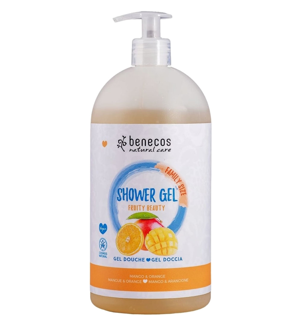 Benecos Natural showergel fruity beauty (950 ml)