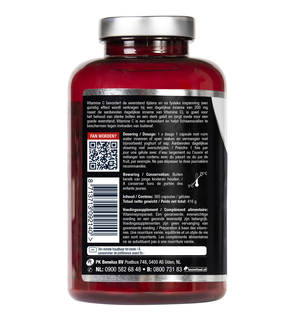 Lucovitaal Super Vitamine C 1000mg (365 capsules) - image 3