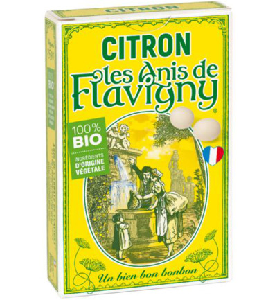 Les Anis De Flavigny Anijspastilles Citroen Bio (40 gr)