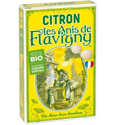 Les Anis De Flavigny Anijspastilles Citroen Bio (40 gr)