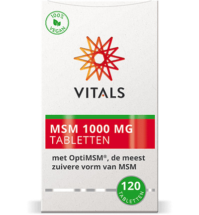 Vitals MSM zwavel 1000 mg (120 tabletten) - image 2