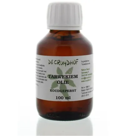 De Cruydhof Tarwekiemolie koudgeperst (100 ml)