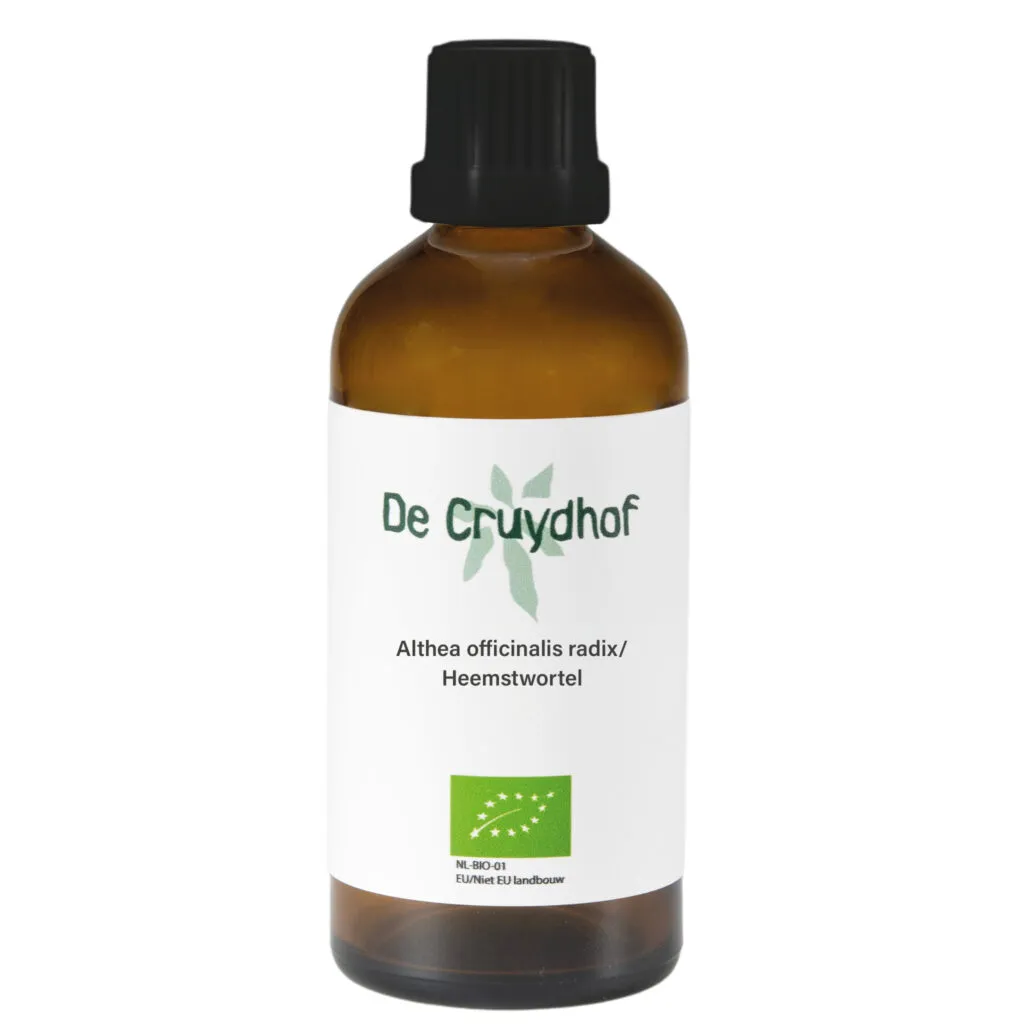 De Cruydhof Althaea officinalis rad/heemst tinctuur bio (100 ml)