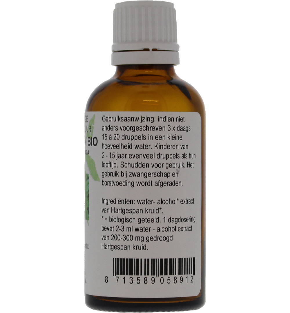 De Cruydhof Leonorus card hrb / hartgespan tinctuur bio (50 ml) - image 2