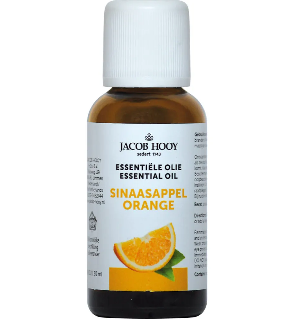 Jacob Hooy Sinaasappel olie (30 ml)