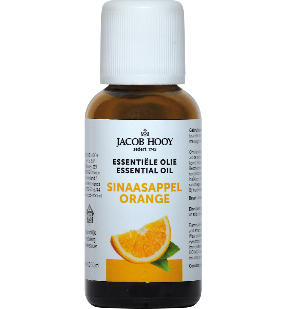 Jacob Hooy Sinaasappel olie (30 ml)