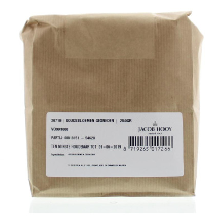 Jacob Hooy Goudsbloem gesneden (250 gr)