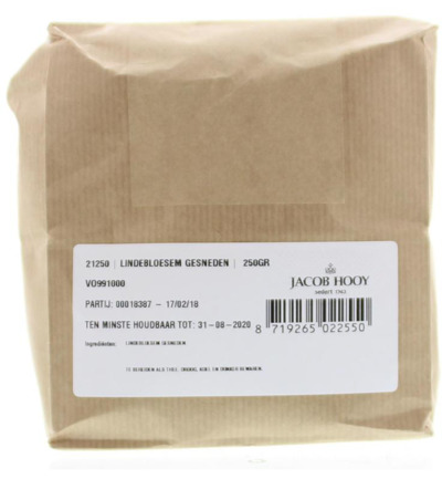 Jacob Hooy Lindebloesem gesneden (250 gr)
