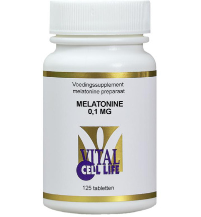 Vital Cell Life Melatonine 0.1 Mg (500 tabletten)