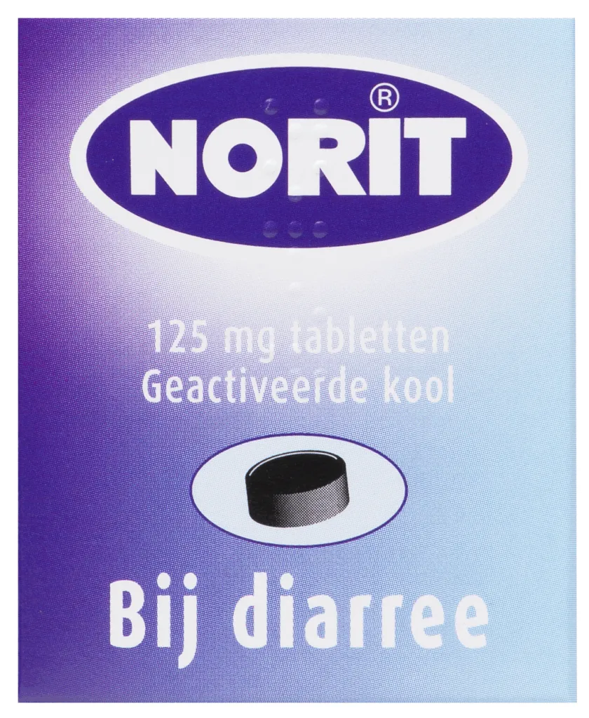 Norit 125mg (50 tabletten)