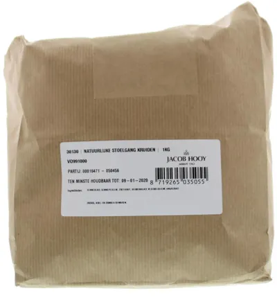 Jacob Hooy Natuurlijke stoelgangkruid (1000 gr)