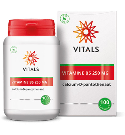 Vitals Vitamine B5 250 mg (100 capsules)