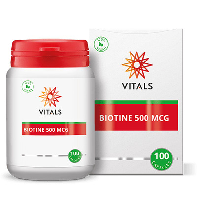 Vitals Biotine 500mcg (100 capsules)