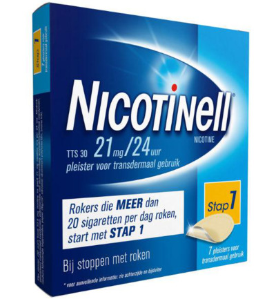 Nicotinell TTS30 21 mg (7 stuks)