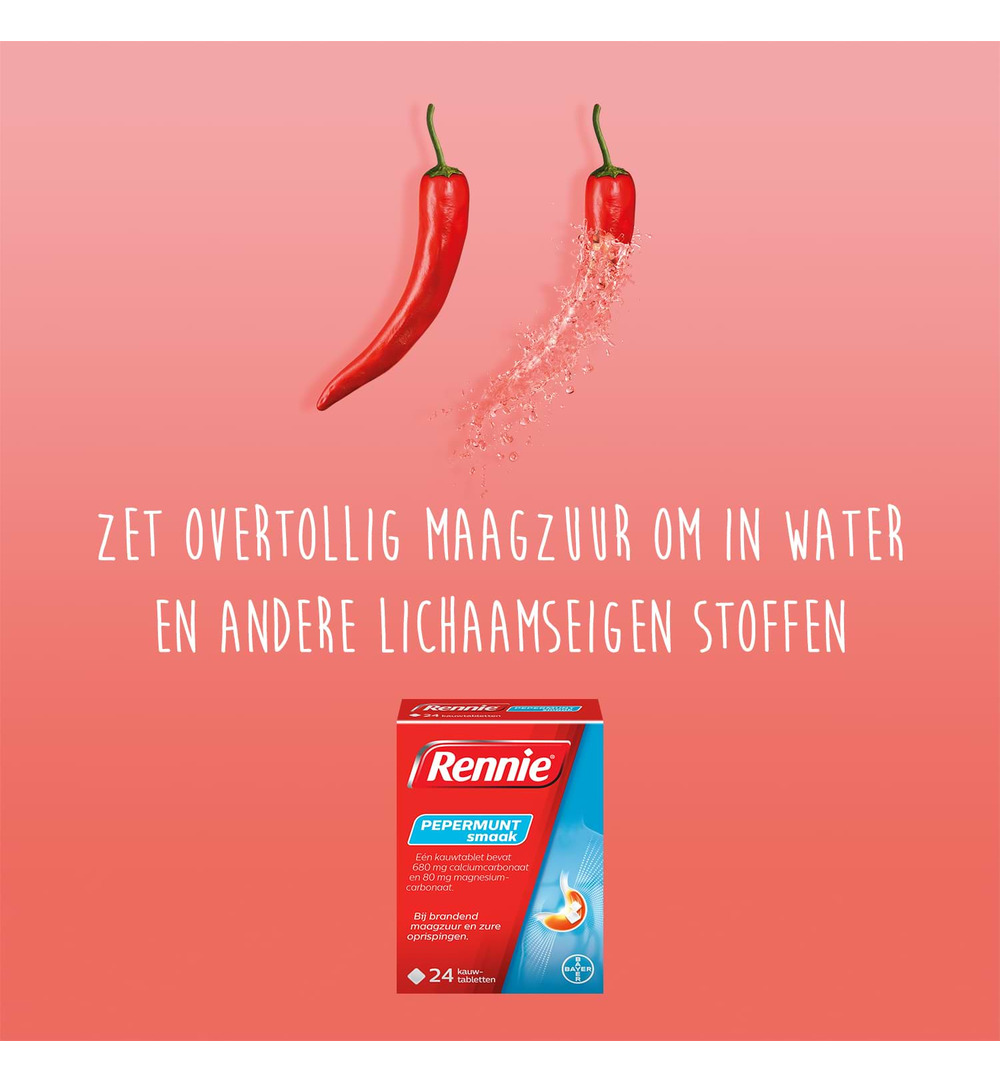 Rennie Pepermunt (24 kauwtabletten) - image 8