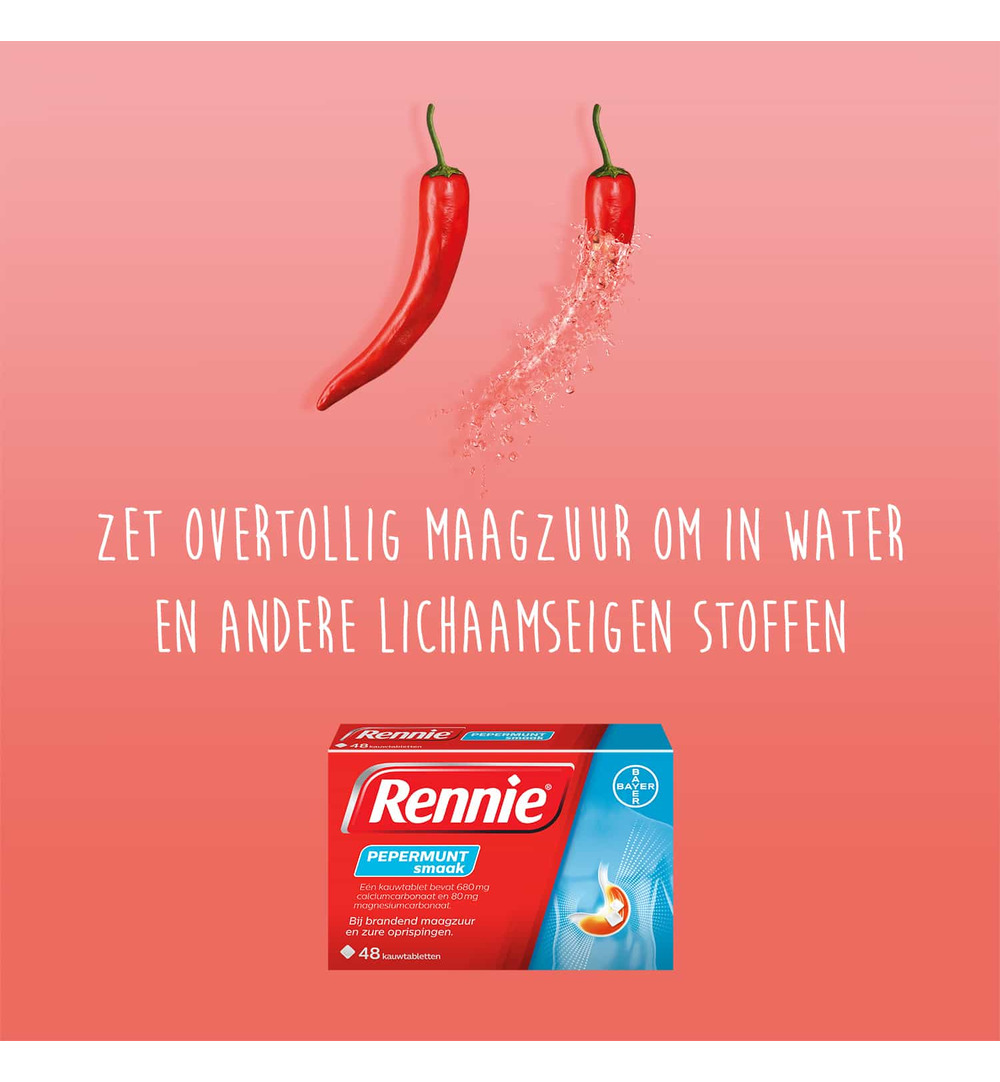 Rennie Pepermunt (48 kauwtabletten) - image 6