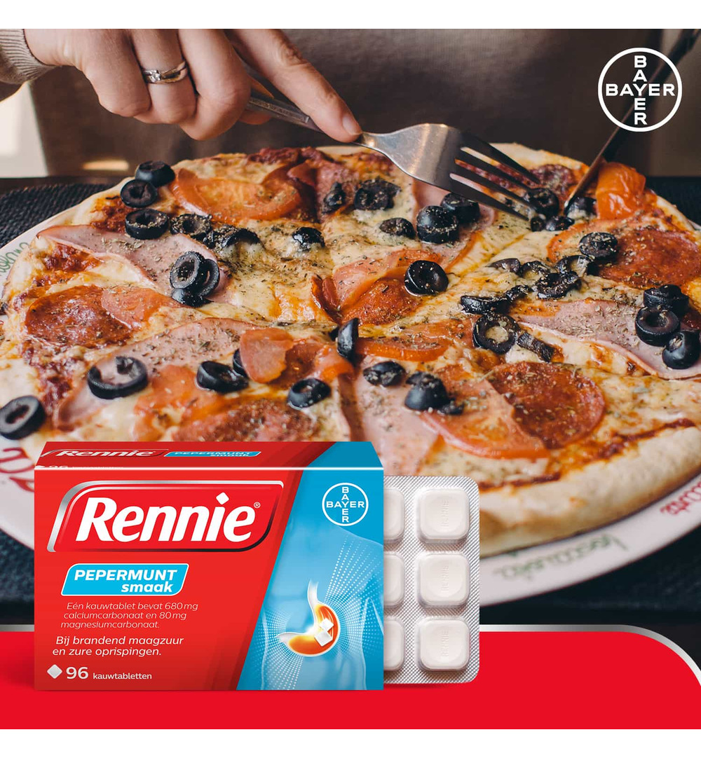 Rennie Pepermunt (96 kauwtabletten) - image 5