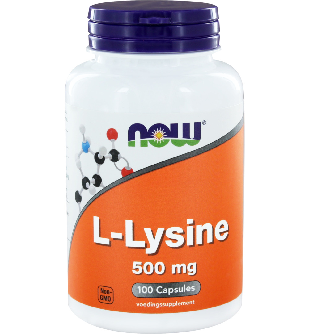 Now L-Lysine 500 mg (100 vega capsules)