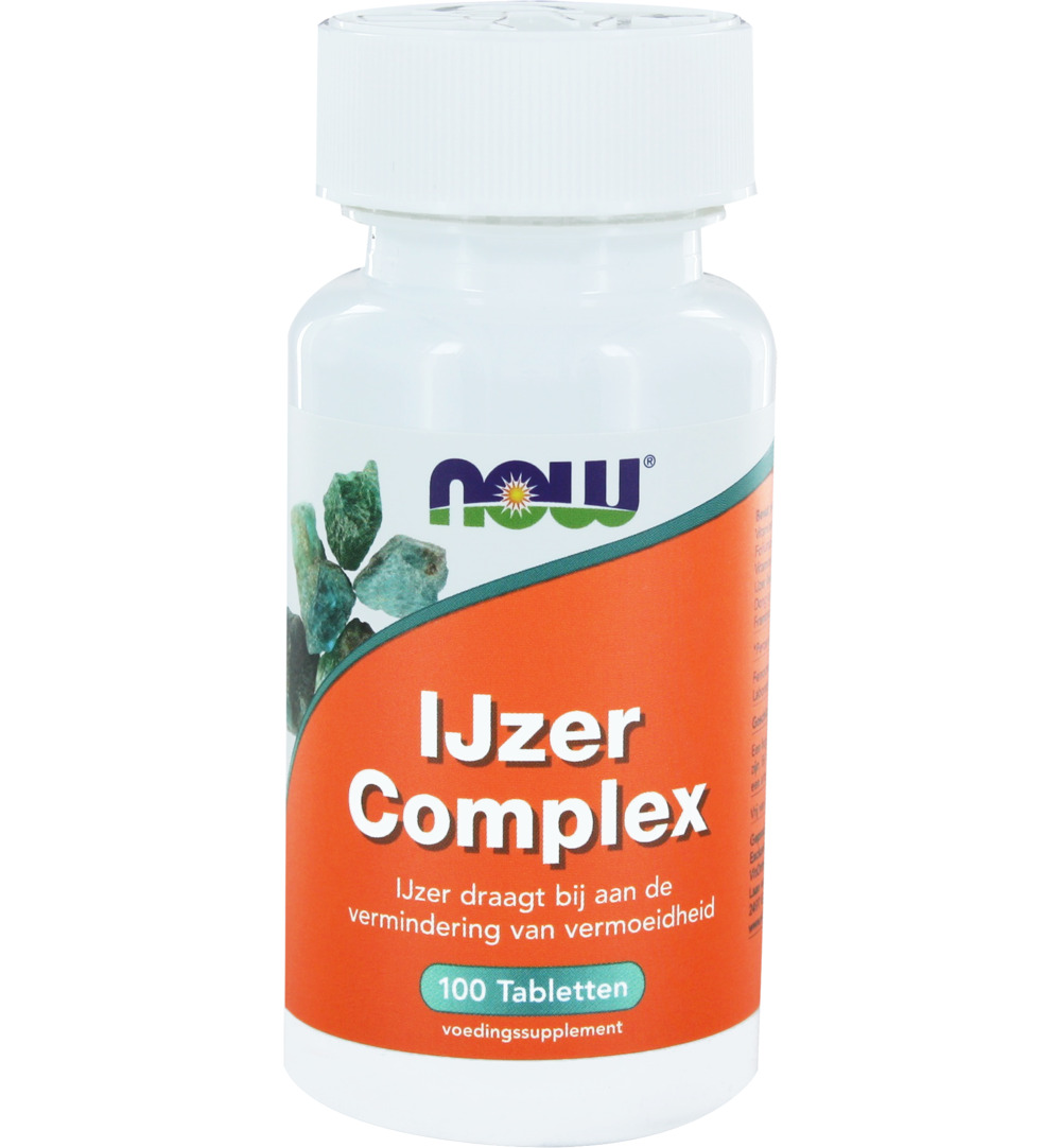 Now IJzer complex (100 tabletten)