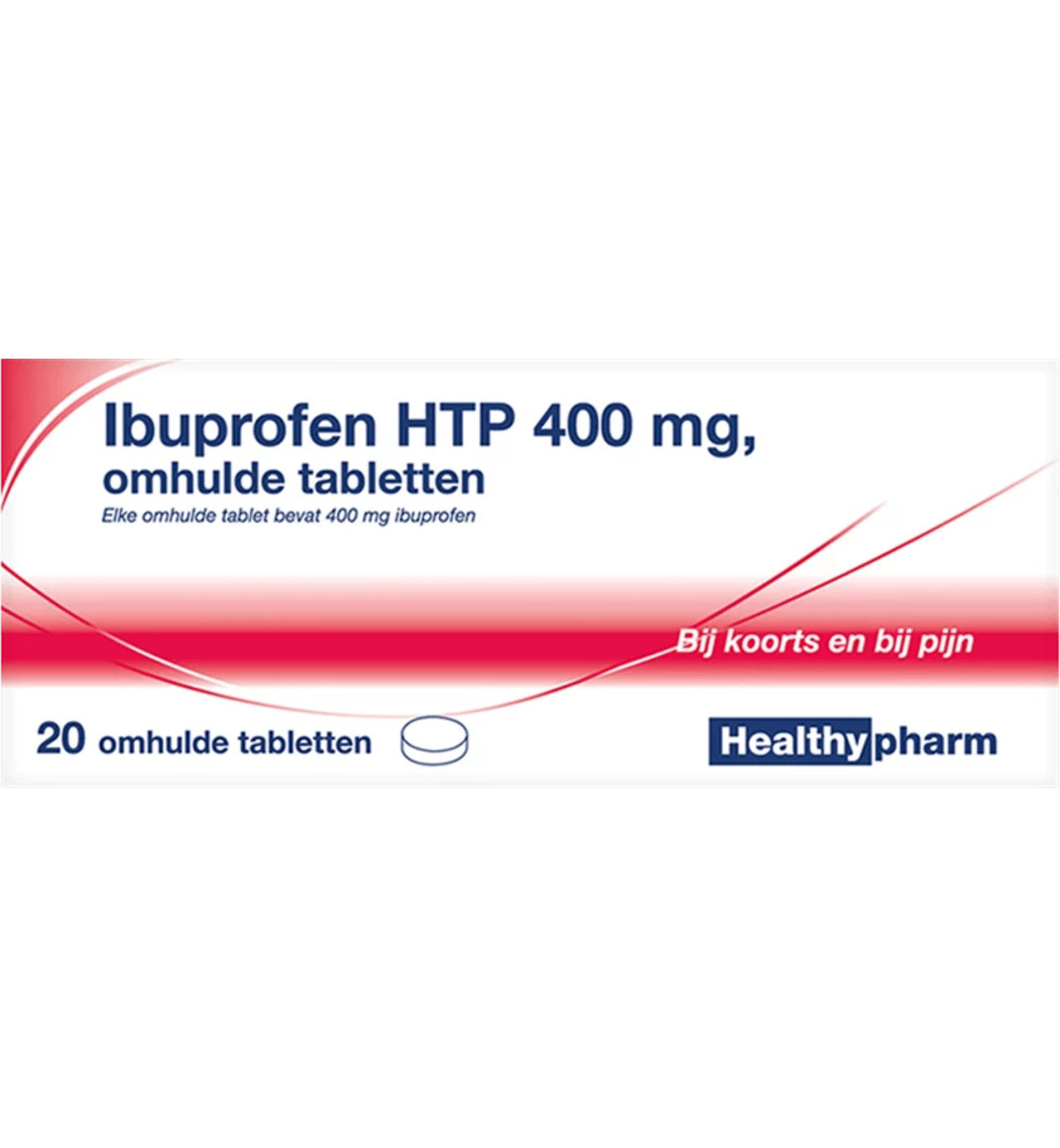 Healthypharm Ibuprofen 400mg (20 tabletten)
