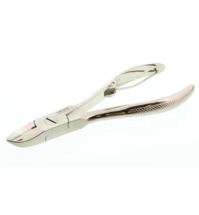 Malteser Nageltang geruite handgreep 12 cm nikkel 33 (1 stuk)